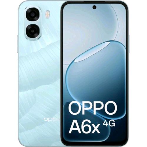OPPO A6x DUAL SIM AI 6.75" OCTA CORE 128GB RAM 4GB 4G LTE ITALIA ICE BLUE