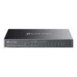 TP-LINK OMADA ES210GP SWITCH GESTITO L2 10 PORTE - 8 x 10/100/1000 (PoE+) + 1 x 10/100/1000 + 1 x combinazione Gigabit SFP/RJ-45 (uplink) PoE+ (123 W) DESKTOP