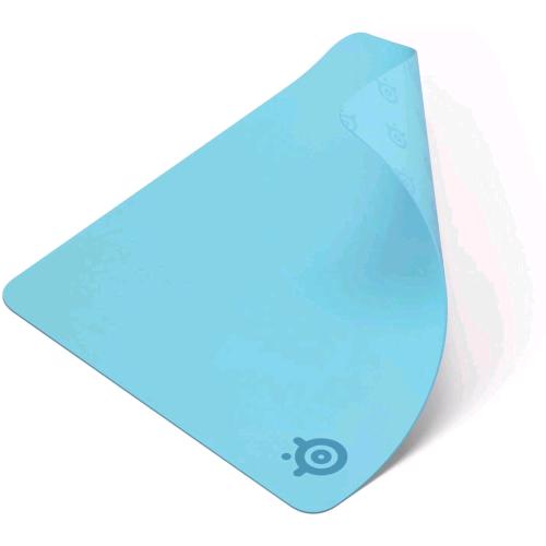 STEELSERIES QCK MOUSEPAD XL 450mm x 400mm BASE IN GOMMA SILICONI NO SLEEP OTTIMIZZATO PER SENSORI DI GIOCO AQUA