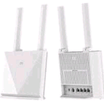 ZTE K20 MODEM ROUTER 4G CAT 7 WI-FI DUAL BAND 1200Mbps FINO A 64 UTENTI 2 ANTENNE ESTERNE DESKTOP BIANCO