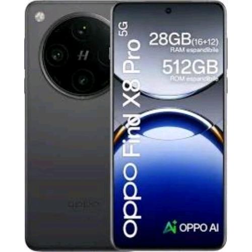OPPO FIND X8 PRO 5G DUAL SIM 6.78" OCTA CORE 512GB RAM 16GB 5G EUROPA SPACE BLACK
