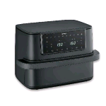 SEVERIN FR 2490 FRIGGITRICE AD ARIA 9 LT 2600W 2 ZONE DI COTTURA INDIPENDENTI 10 PROGRAMMI NERO