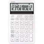CASIO JW-200DQ CALCOLATRICE DESK DA TAVOLO CON FACCIATA IN ALLUMINIO BIANCA