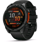 GARMIN FENIX 8 SMARTWATCH 47mm 1.4" AMOLED TOUCHSCREEN GPS COMANDI VOCALI MULTI-BAND TORCIA MAPPE SLATE GRAY & BLACK