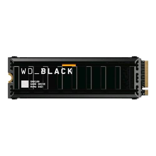 WESTERN DIGITAL BLACK SN8100 SSD 1TB NVMe M.2 2280 PCI Express 5.0 x4 CRITTOGRAFATO TCG Opal Encryption 2.02 DISSIPATORE INTEGRATO NERO