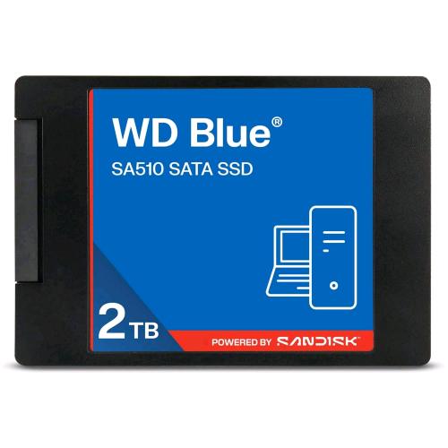 WESTERN DIGITAL BLUE SA510 SSD 2TB INTERNO 2.5" SATA 6Gb/s 3D NAND