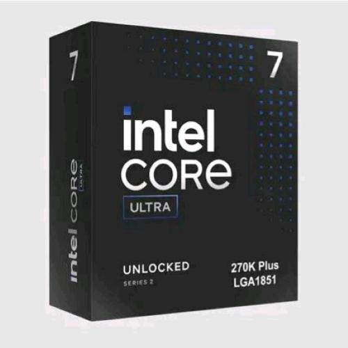 INTEL CORE ULTRA 7 270K PLUS 3.7GHz (5.5GHz TURBO) 24 CORE CACHE 40MB SOKET LGA 1851 125W INTEL GRAPHICS BOX