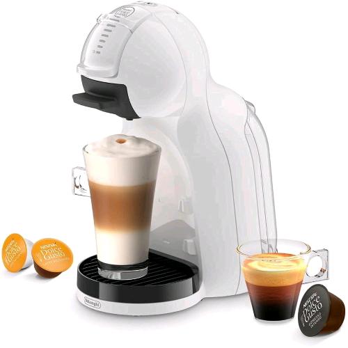 DELONGHI NESCAFE' DOLCE GUSTO MINI ME 2 MACCHINA PER CAFFE' ESPRESSO IN CAPSULE BEVANDE CALDE E FREDDE 0.8 LT 15 BAR SPEGNIMENTO AUTOMATICO BIANCA