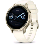 GARMIN VENU 4 SMARTWATCH 41mm 1.2" AMOLED SPEAKER E MICROFONO COMANDI VOCALI GPS MULTI-BAND TORCIA 80+ APP PER LO SPORT AUTONOMIA 10 GIORNI (BEIGE & LUNAR GOLD)