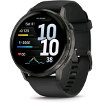 GARMIN VENU 4 SMARTWATCH 45mm 1.4" AMOLED SPEAKER E MICROFONO COMANDI VOCALI GPS MULTI-BAND TORCIA 80+ APP PER LO SPORT AUTONOMIA 12 GIORNI (BLACK & SLATE)