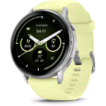 GARMIN VENU 4 SMARTWATCH 45mm 1.4" AMOLED SPEAKER E MICROFONO COMANDI VOCALI GPS MULTI-BAND TORCIA 80+ APP PER LO SPORT AUTONOMIA 12 GIORNI (SILVER & CITRON)