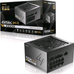 ANTEC GSK1000 EC ALIMENTATORE 1.000 W MODULARE 80 PLUS GOLD PFC ATTIVO ATX 3.1 NERO