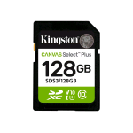 KINGSTON CANVAS SELECT PLUS 128GB SDXC VIDEO CLASS V10 / UHS-I U1 / CLASS10 UHS-I SDXC