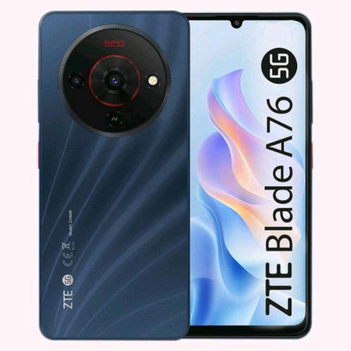 ZTE BLADE A76 5G DUAL SIM 6.75" OCTA CORE 128GB RAM 4GB 5G TIM STARDUST BLACK