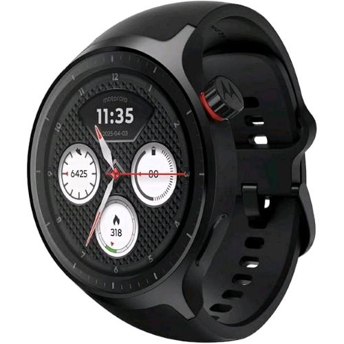 MOTOROLA MOTO WATCH 47mm 1.43" OLED GPS SATELLITARE NERO