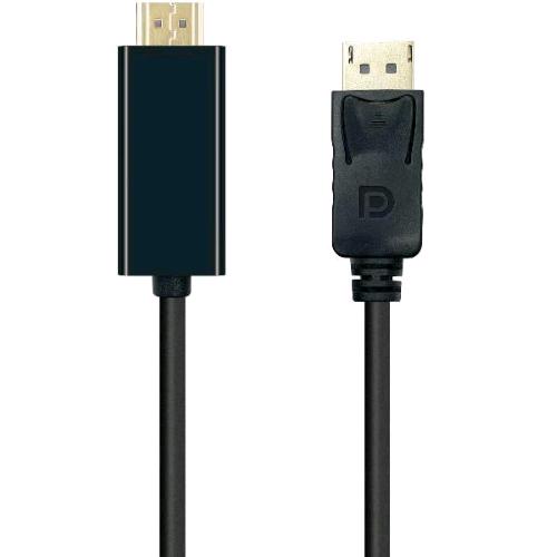 NILOX ADATTATORE DA DISPLAYPORT AD HDMI 2.0 MASCHIO/MASCHIO 2 MT NERO