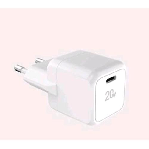 TUCANO CARICABATTERIA DA RETE GaN 20 W USB-C BIANCO