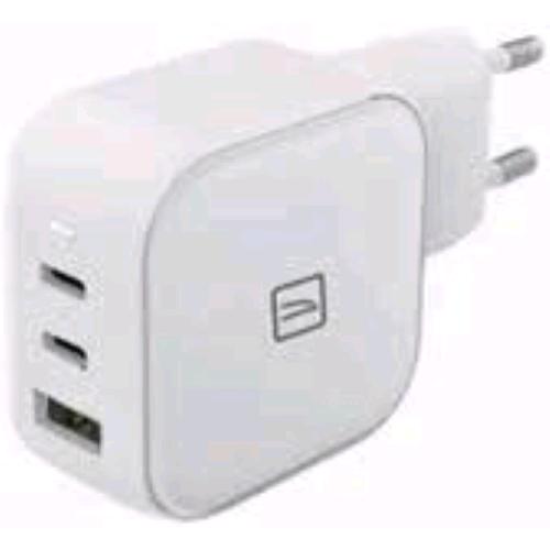 TUCANO CARICABATTERIE DA RETE GaN 65 W 2 x USB-C 1 x USB-A BIANCO