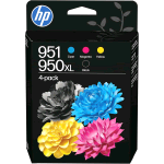 HP 951/950XL COMBO PACK CONFEZIONE DA 4 INK CIANO MAGENTA GIALLO NERO