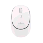 NILOX MOUSE OTTICO VERTICALE WIRELESS RICARICABILE DUAL BLUETOOTH 5.2 + RF 2.4GHz 4 PULSANTI 2 DEI QUALI SILENZIOSI 1.6000 DPI REGOLABILI RICARICABILE TRAMITE PORTA USB-C CAVO INCLUSO BIANCO