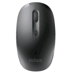 NILOX MOUSE OTTICO WIRELESS 2.4GHz 4 PUSLANTI 4.000 DPI NERO