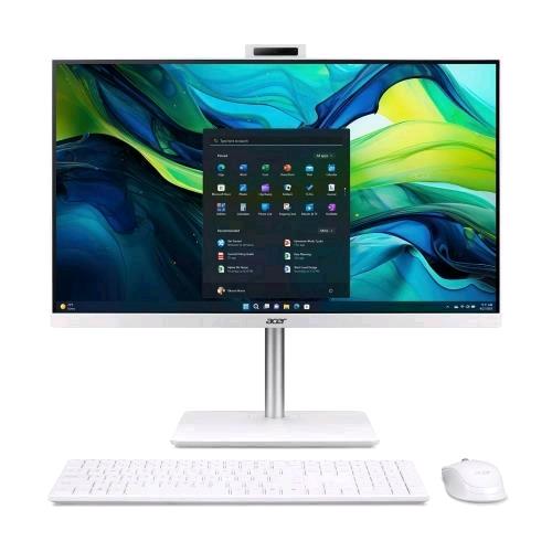 ACER ASPIRE C27-1E13U7UNH ALL IN ONE 27" i7-1355U RAM 32GB-SSD 1TB NVMe-IRIS Xe GRAPHICS-WEB CAM 5MPx-WI-FI 6 + GIGABIT LAN-TASTIERA E MOUSE WIRELESS-WIN 11 HOME BIANCO (DQ.BNRET.009)