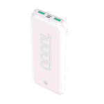 CELLY POWERBANK ENERGY 10.000mAh 10 W 2A 2 x USB-A 1 x USB-C 1 x MICRO USB BIANCO