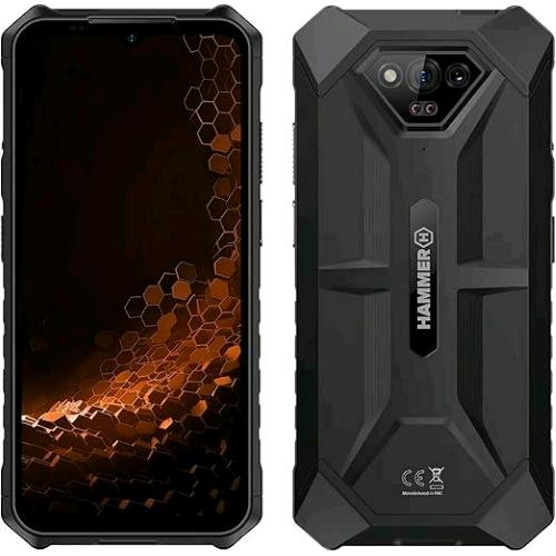 HAMMER IRON V RUGGED DUAL SIM 6.5" 64GB RAM 6GB FOTOCAMERA DA 50 Mpx CON SENSORE DI VISIONE NOTTURNA BATTERIA DA 6.320 mAh 4G NERO