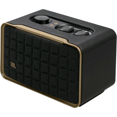 JBL AUTHENTICS 200 SMART HOME SPEAKER BLUETOOTH DESIGN RETRO' ANNI 70 WI-FI ASSISTENTE VOCALE AIRPLAY NERO