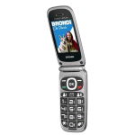 BRONDI AMICO LEALE+ DUAL SIM TELEFONO PER ANZIANI A CONCHIGLIA ITALIA BLACK METAL
