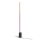 PHILIPS GRADIENT SIGNE HUE LAMPADA DA TERRA LED 150 CM PIANTANA SMART DIMMERABILE LUCE CALDA FREDDA E COLORATA NERO