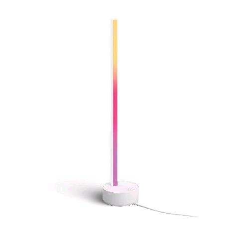 PHILIPS GRADIENT SIGNE HUE LAMPADA DA TAVOLO LED 55 CM SMART DIMMERABILE LUCE CALDA FREDDA E COLORATA BIANCO