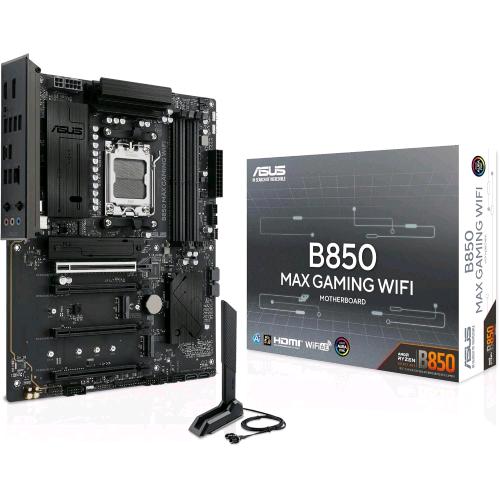 ASUS B850 MAX GAMING WI-FI 6E AURA SYNC AMD B850 SOCKET AM5 ATX