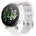 AMAZFIT ACTIVE 3 PREMIUM SMARTWATCH 45mm 1.32" AMOLED VETRO ZAFFIRO GPS RUNNING NFC MAPPE OFFLINE 5 ATM 170+ SPORT ARGENTO BIANCO