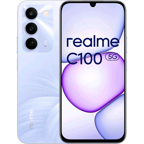 REALME C100 5G DUAL SIM 6.8" OCTA CORE 256GB RAM 4GB 5G ITALIA PURPLE