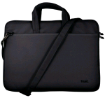 TRUST BOLOGNA BORSA PER NOTEBOOK 14" NERO