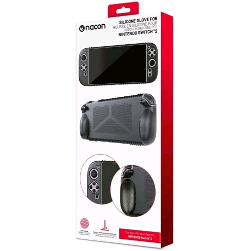 NACON NINTENDO SWITCH 2 GUSCIO IN SILICONE NERO