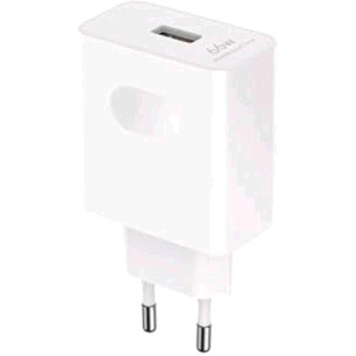 HONOR SUPER CHARGE POWER ADAPTER CARICABATTERIE DA RETE 65 W USB-A BIANCO