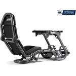 NEXT LEVEL RACING F-GT PRO RACING COCKPIT - GREY EDITION LICENZA UFFICIALE FIA