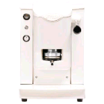 FABER SLOT PLAST LITE MACCHINA CAFFE A CIALDE 500W SERBATOIO 1.3 LT PRESSACIALDE IN OTTONE PORTA CIALDA ESTRAIBILE BIANCO 