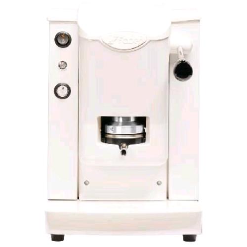 FABER SLOT PLAST LITE MACCHINA CAFFE A CIALDE 500W SERBATOIO 1.3 LT PRESSACIALDE IN OTTONE PORTA CIALDA ESTRAIBILE BIANCO 