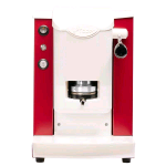 FABER SLOT PLAST LITE MACCHINA CAFFE A CIALDE 500W SERBATOIO 1.3 LT PRESSACIALDE IN OTTONE PORTA CIALDA ESTRAIBILE BORGOGNA BIANCO 