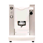 FABER SLOT PLAST LITE MACCHINA CAFFE A CIALDE 500W SERBATOIO 1.3 LT PRESSACIALDE IN OTTONE PORTA CIALDA ESTRAIBILE GRIGIO BIANCO 