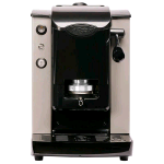 FABER SLOT PLAST LITE MACCHINA CAFFE A CIALDE 500W SERBATOIO 1.3 LT PRESSACIALDE IN OTTONE PORTA CIALDA ESTRAIBILE GRIGIO NERO