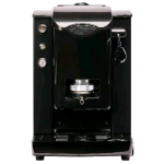 FABER SLOT PLAST LITE MACCHINA CAFFE A CIALDE 500W SERBATOIO 1.3 LT PRESSACIALDE IN OTTONE PORTA CIALDA ESTRAIBILE NERO