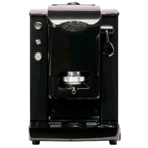 FABER SLOT PLAST LITE MACCHINA CAFFE A CIALDE 500W SERBATOIO 1.3 LT PRESSACIALDE IN OTTONE PORTA CIALDA ESTRAIBILE NERO