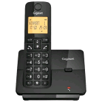 GIGASET ESSENTIAL 300 TELEFONO CORDLESS DECT CON VIVAVOCE RUBRICA 60 NUMERI AMPIO DISPLAY NERO