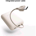 XIAOMI Mi POWERBANK 10.000mAh 22.5 W CAVO USB-C INTEGRATO