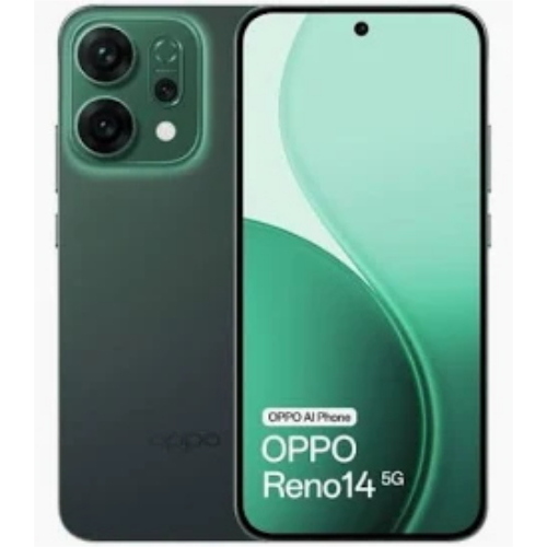 OPPO RENO 14 5G DUAL SIM 6.59" OCTA CORE 256GB RAM 12GB 5G EUROPA LUMINOUS GREEN