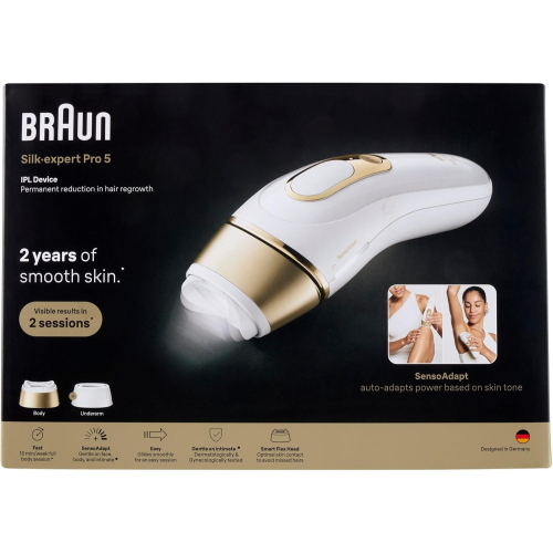 BRAUN IPL SMART SILK EXPERT PRO 5 PL5210 EPILATORE LASER A LUCE PULSATA
